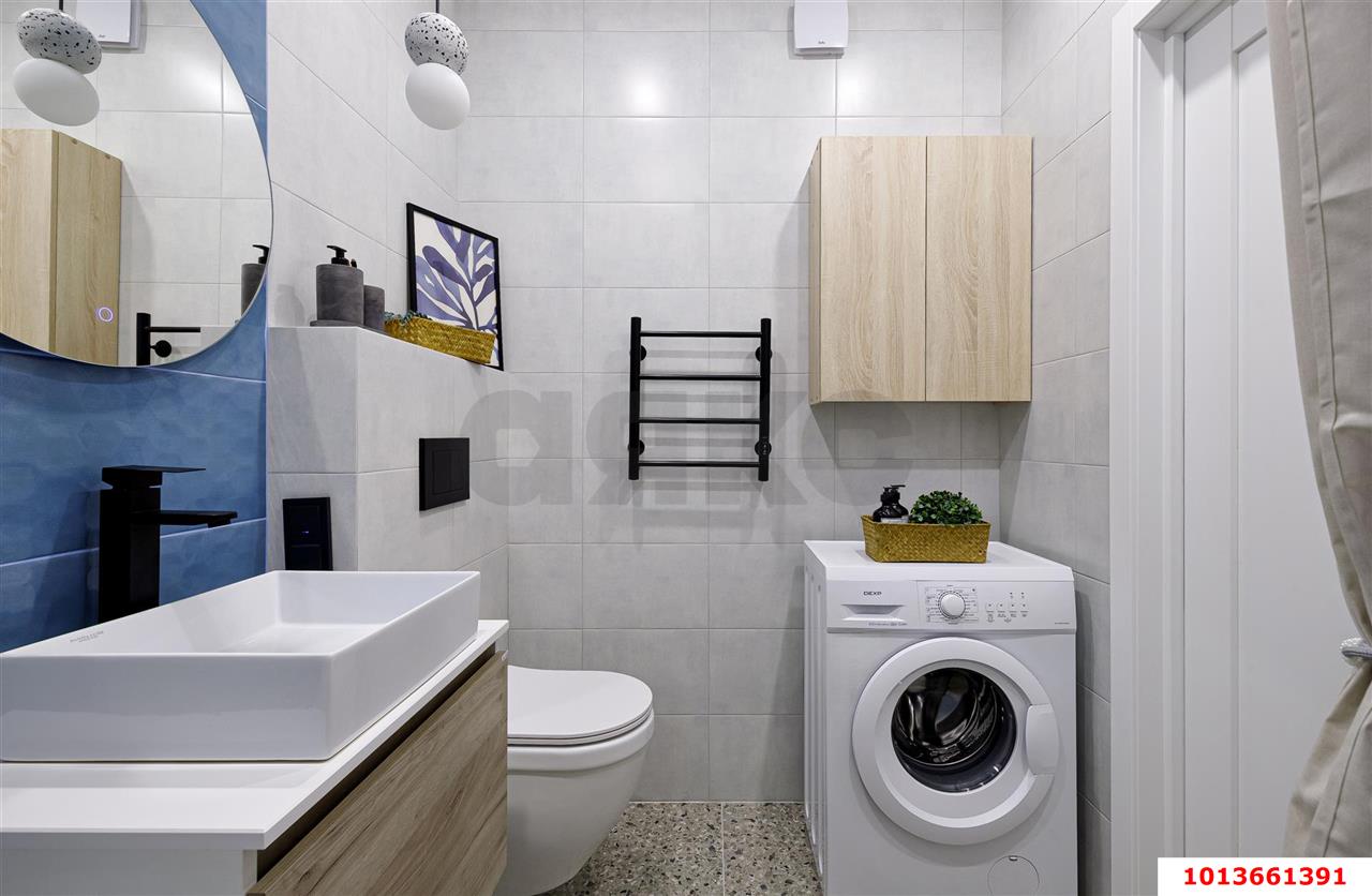 Фото №15: 1-комнатная квартира 46 м² - Краснодар, жилой комплекс Квартет, ул. имени Снесарева, 10