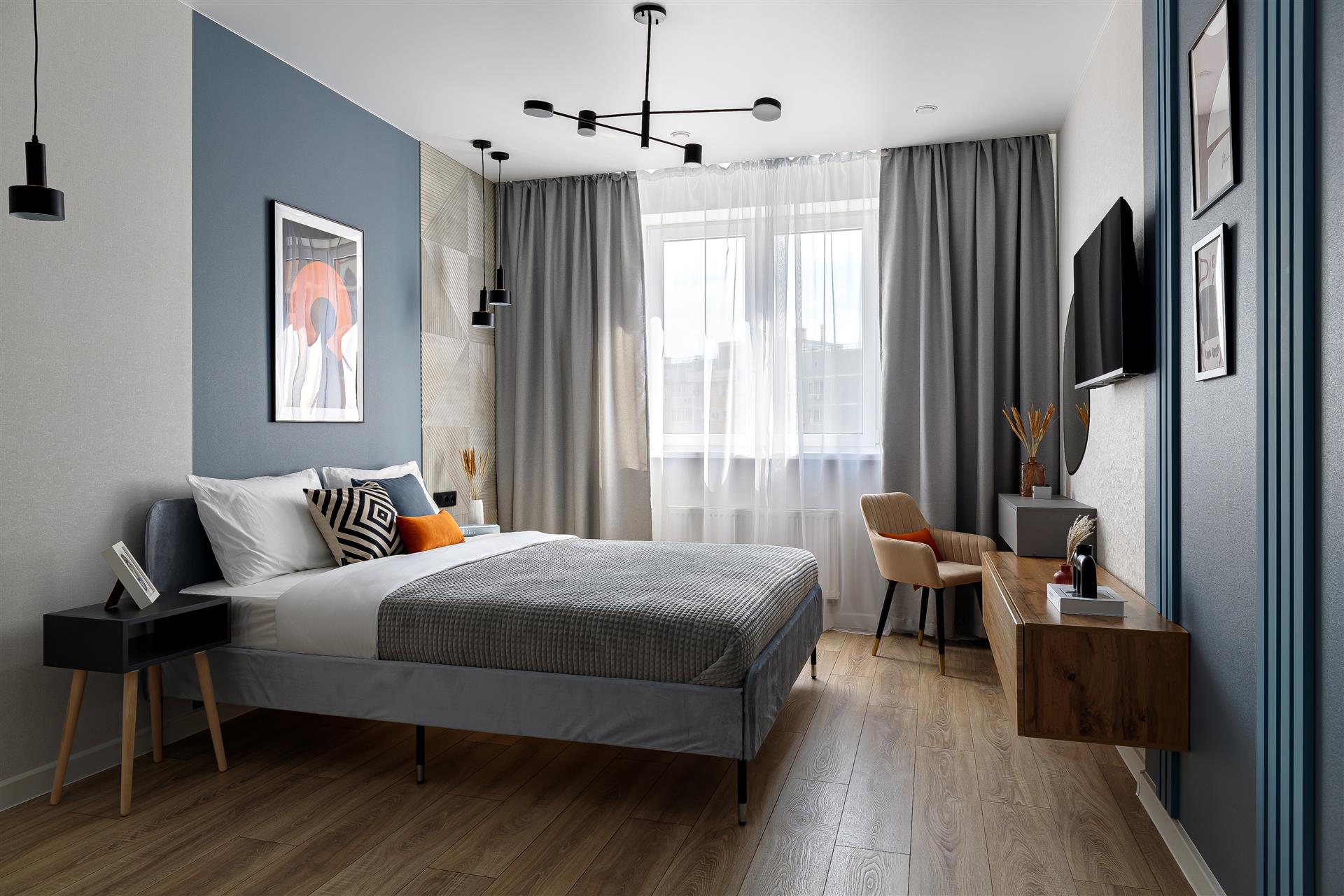 Фото №1: 1-комнатная квартира 46 м² - Краснодар, Карасунский внутригородской округ, жилой комплекс Квартет, мкр. Гидростроителей, ул. имени Снесарева, 10