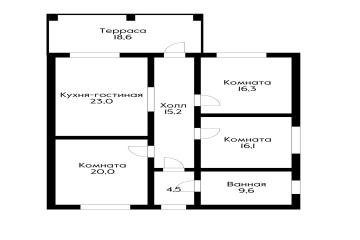 Фото №4: Дом 129 м² - Козет, ж/м имени Демьяна Бедного, ул. Адыгейская, 18
