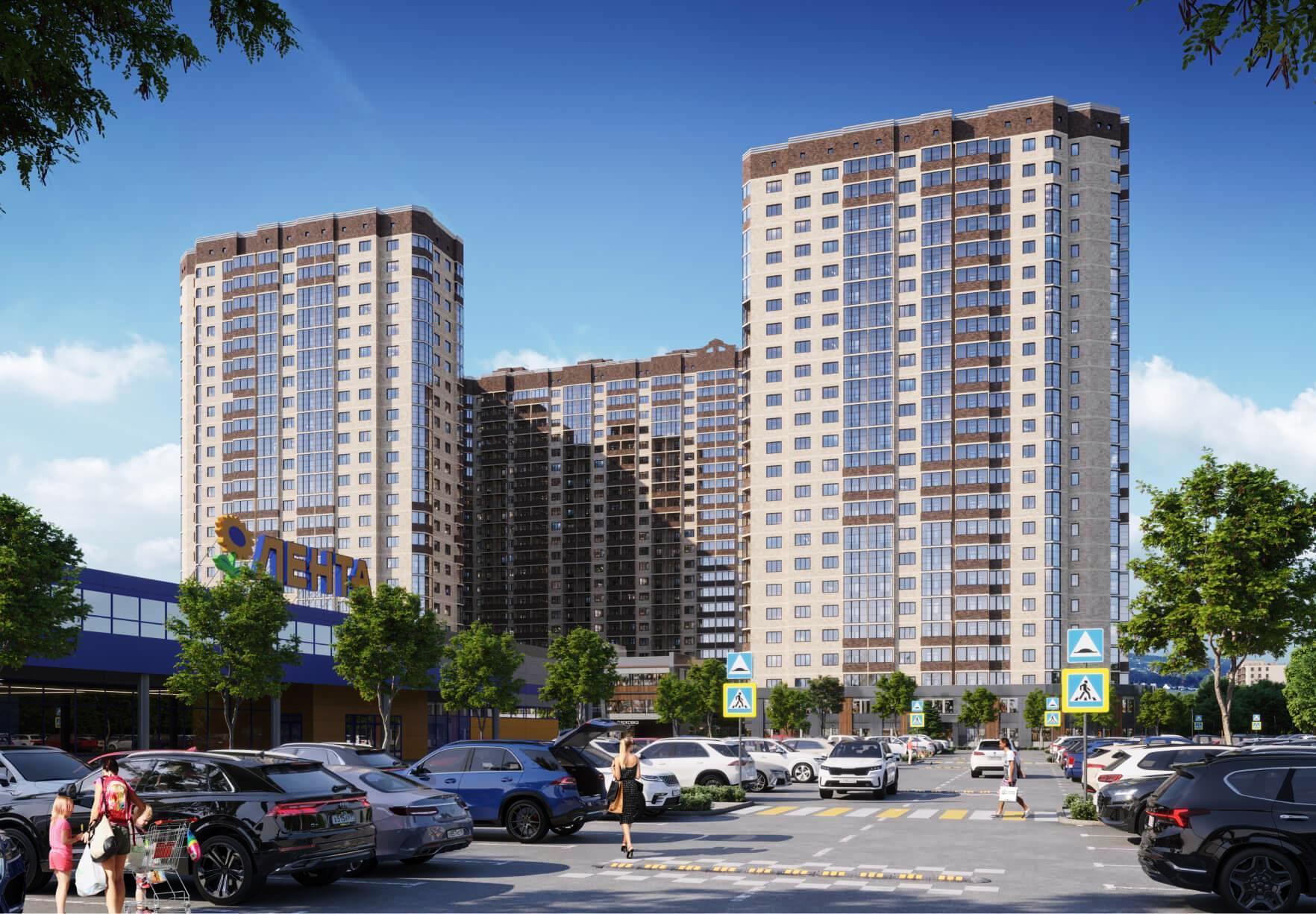 Фото №3: 2-комнатная квартира 60 м² - Краснодар, Прикубанский внутригородской округ, Завод Радиоизмерительных Приборов, мкр. Музыкальный, ул. Российская, 257/7