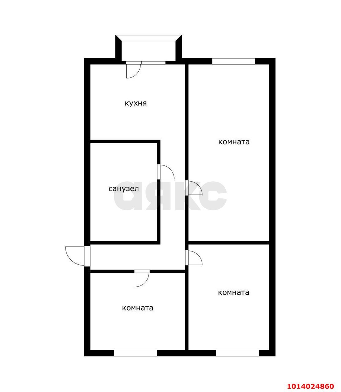 Фото №20: 3-комнатная квартира 86 м² - Краснодар, Центральный, ул. Красноармейская, 1