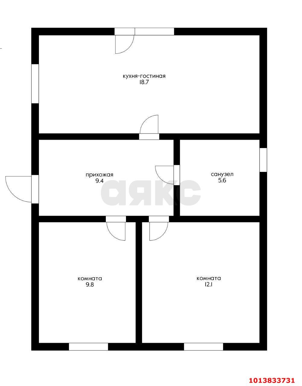 Фото №16: Дом 58 м² + 2 сот. - Краснодар, коттеджный  Изумрудный Город, ул. имени Кронида Обойщикова, 23