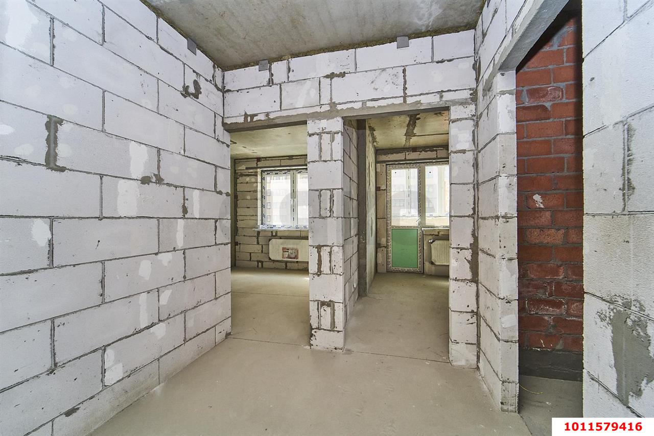 Фото №2: 1-комнатная квартира 40 м² - Краснодар, Прикубанский внутригородской округ, мкр. жилой комплекс Отражение, ул. Конгрессная, 41