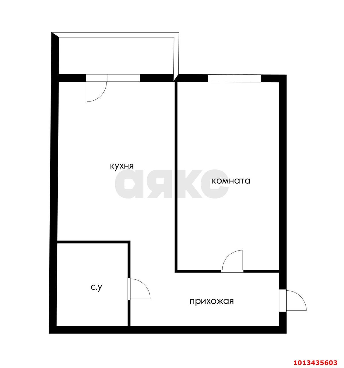 Фото №19: 1-комнатная квартира 45 м² - Краснодар, Музыкальный, ул. Московская, 148к2