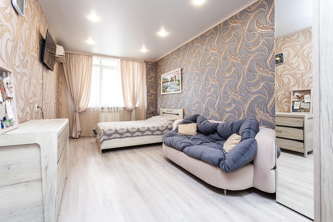 Фото №1: 1-комнатная квартира 45 м² - Краснодар, Прикубанский внутригородской округ, мкр. Музыкальный, ул. Московская, 148к2