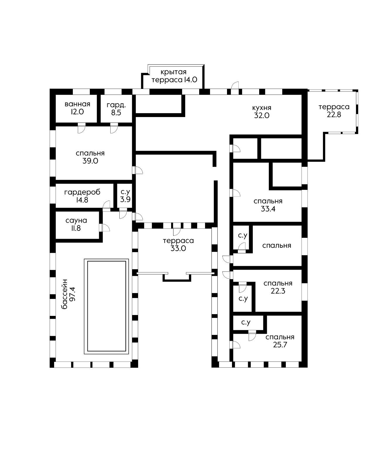 Фото №10: Дом 530 м² + 100 сот. - Афипсип, Карасунский внутригородской округ, Центральный внутригородской округ, Черёмушки, мкр. жилой комплекс Ставропольский, ул. Шапсугская Дамба, 43
