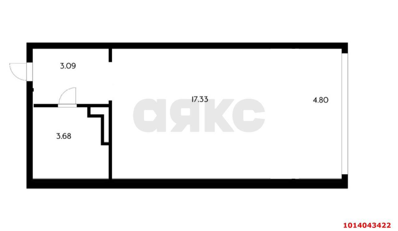 Фото №15: Студия 27 м² - Краснодар, жилой комплекс Титаны, б-р Адмирала Пустошкина, 11/2