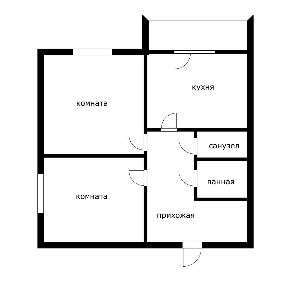 Фото №15: 2-комнатная квартира 65 м² - Краснодар, Прикубанский внутригородской округ, мкр. Московский, ул. им. Байбакова Н.К., 4