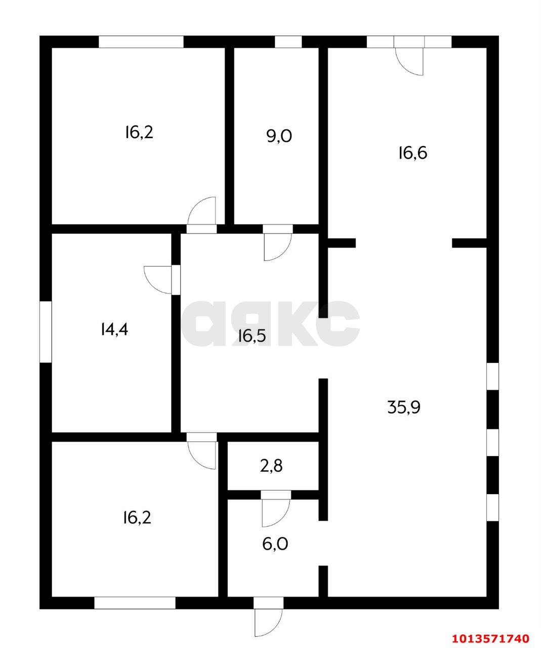 Фото №1: Дом 133 м² + 7.25 сот. - Новая Адыгея, ул. Краснодарская, 32