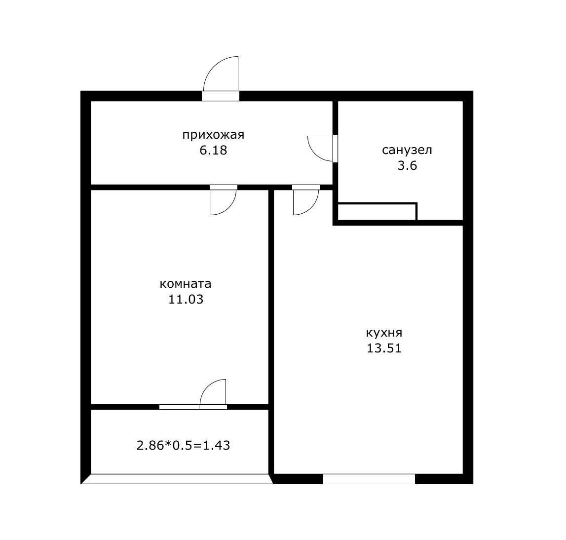 Фото №20: 1-комнатная квартира 36 м² - Краснодар, Карасунский внутригородской округ, мкр. жилой комплекс Смородина, ул. имени Владимира Жириновского, 1к8