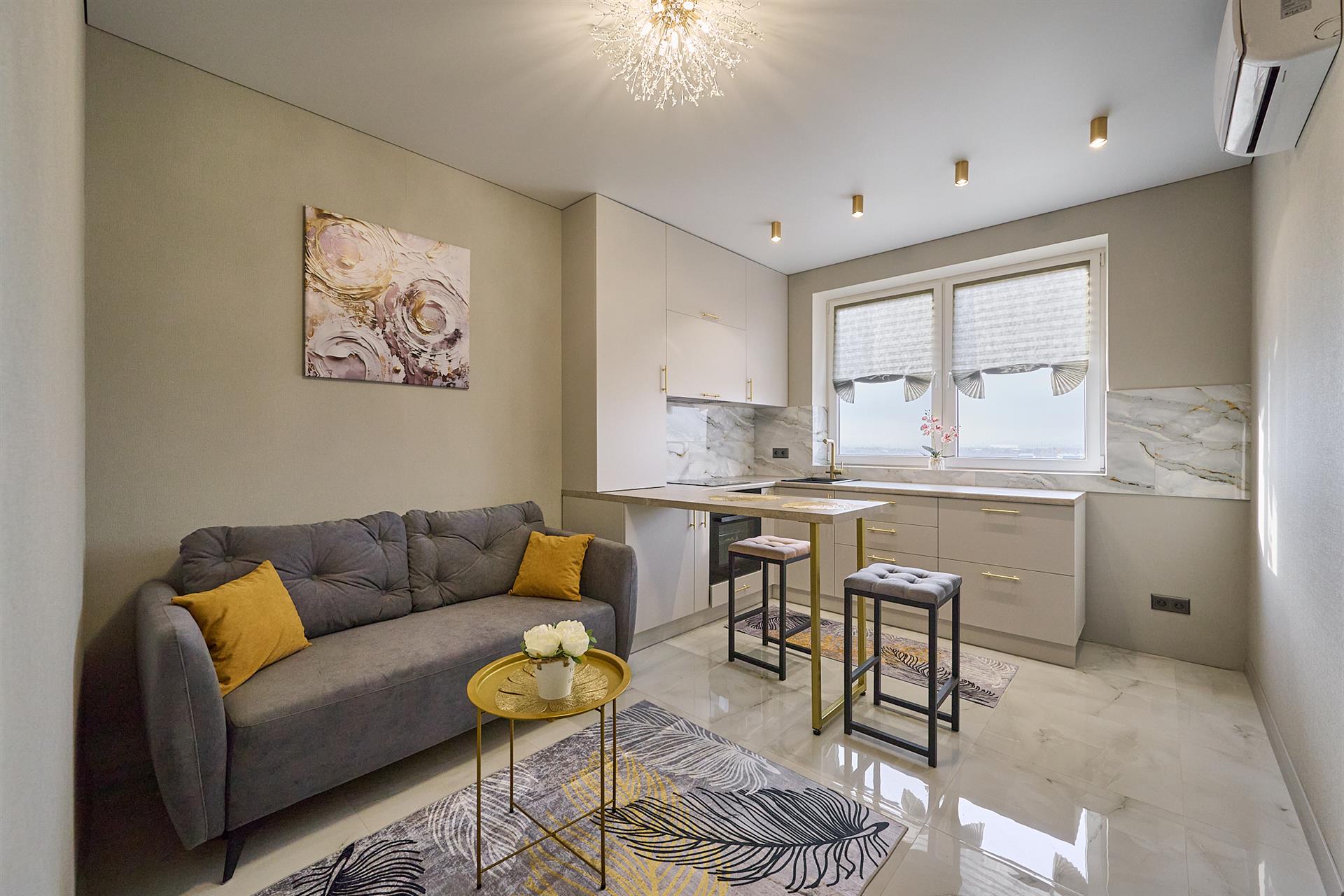 Фото №5: 1-комнатная квартира 36 м² - Краснодар, Карасунский внутригородской округ, мкр. жилой комплекс Смородина, ул. имени Владимира Жириновского, 1к8