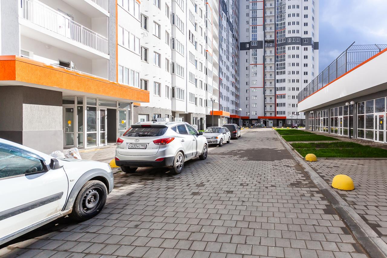 Фото №3: 1-комнатная квартира 43 м² - Краснодар, Карасунский внутригородской округ, Хлопчато-бумажный Комбинат, мкр. ЖК Альфа, ул. Уральская, 100