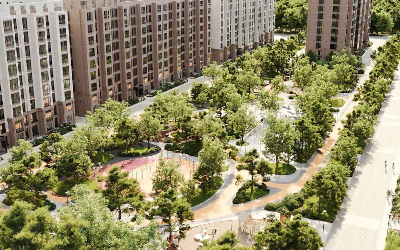 Фото №3: 2-комнатная квартира 63 м² - Краснодар, Прикубанский внутригородской округ, мкр. жилой комплекс Югге, ул. имени Бориса Розинга, 2к6