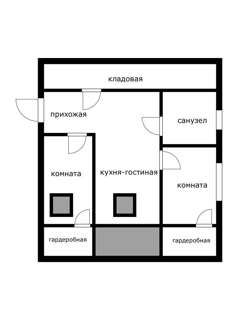 Фото №18: 2-комнатная квартира 80 м² - Краснодар, Прикубанский внутригородской округ, Калинино, мкр. Завод Радиоизмерительных Приборов, ул. Узбекская, 19