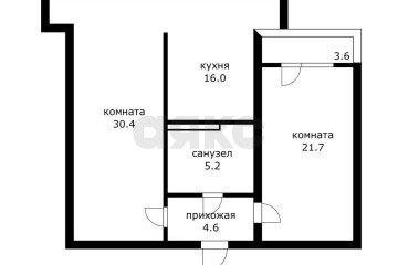 Фото №5: 2-комнатная квартира 80 м² - Краснодар, мкр. Черёмушки, ул. Селезнёва, 88/1