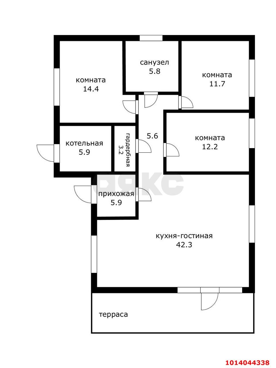 Фото №17: Дом 108 м² + 6 сот. - Елизаветинская, Криница, ул. Казачья, 134/1