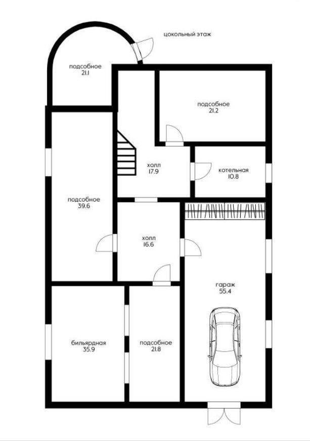 Фото №19: Дом 458 м² + 8 сот. - Краснодар, Завод Радиоизмерительных Приборов, Калинино, имени Петра Метальникова, мкр. Прикубанский внутригородской округ, ул. Безкровного, 35