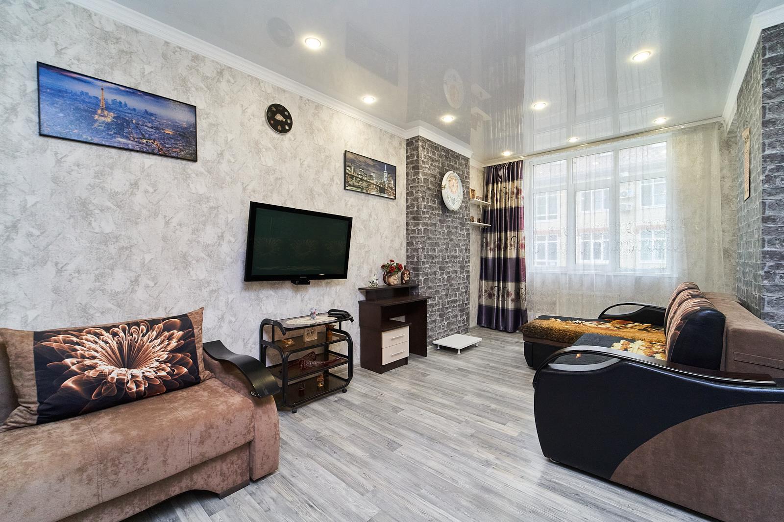 Фото №1: 1-комнатная квартира 42 м² - Краснодар, Поле Чудес, Прикубанский внутригородской округ, мкр. Фестивальный, ул. Сергея Михалёва, 2Б