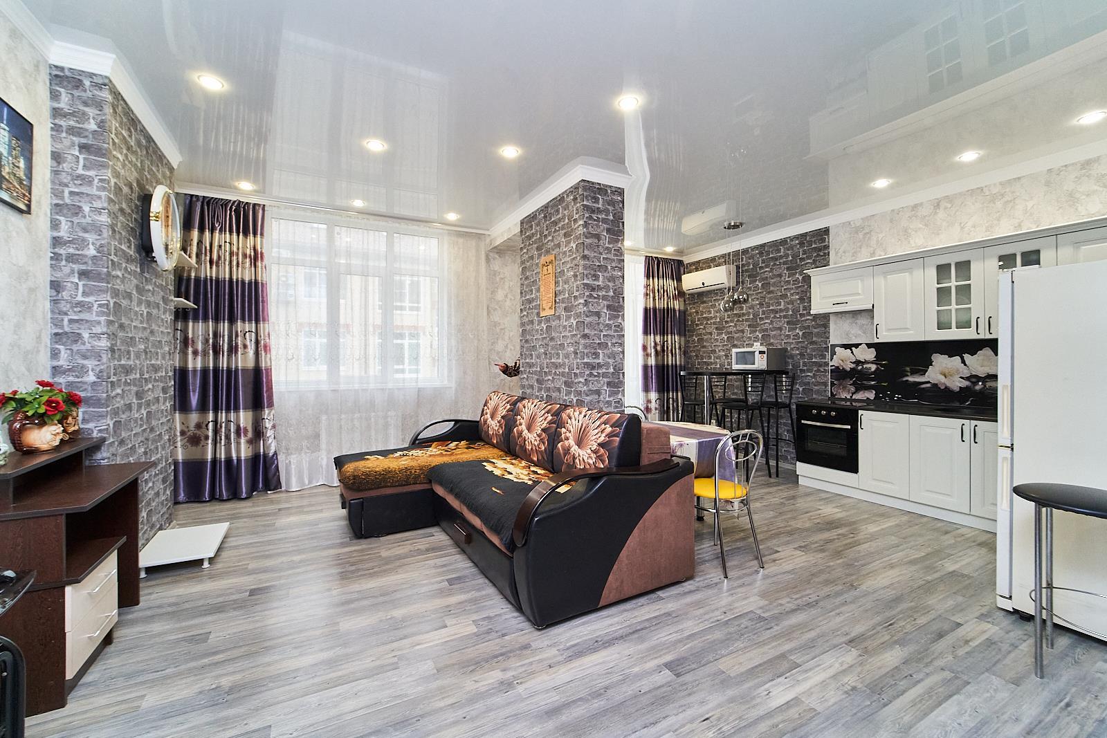 Фото №3: 1-комнатная квартира 42 м² - Краснодар, Поле Чудес, Прикубанский внутригородской округ, мкр. Фестивальный, ул. Сергея Михалёва, 2Б