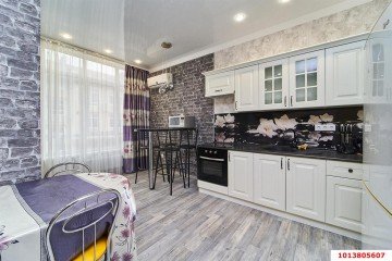 Фото №4: 1-комнатная квартира 42 м² - Краснодар, мкр. Фестивальный, ул. Сергея Михалёва, 2Б