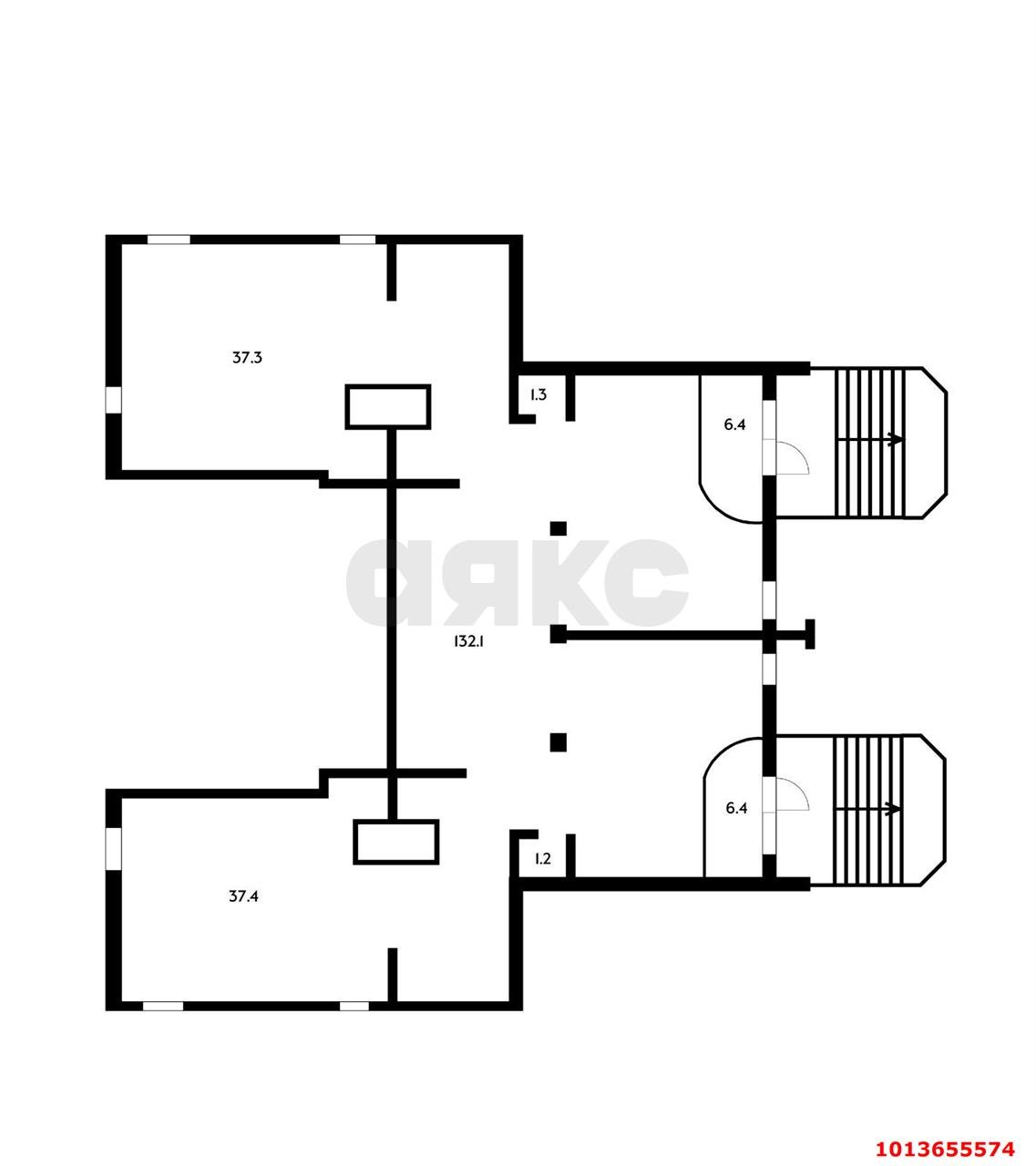 Фото №4: Торговое помещение <span class="whitespace-nowrap">222 м²</span>, <span class="whitespace-nowrap">-1/6 эт.</span> - Агой, ул. Виноградная, 8