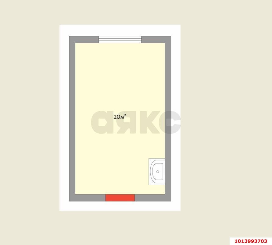 Фото №3: Студия 21 м² - Краснодар, Калинино, Прикубанский внутригородской округ, мкр. Завод Радиоизмерительных Приборов, ул. Вологодская, 8