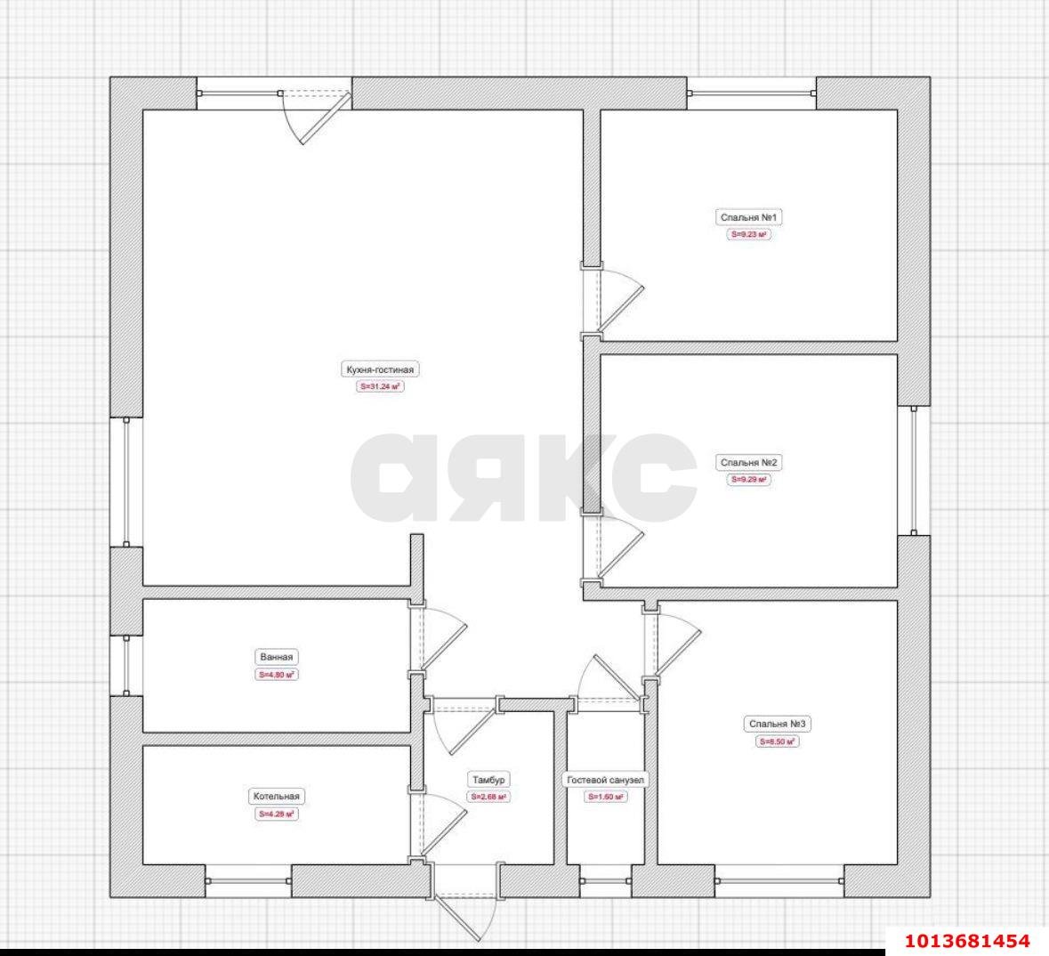 Фото №1: Дом 77 м² + 4 сот. - Краснодар, СНТ Солнышко, ул. Вишнёвая, 556