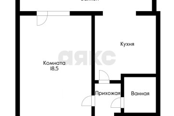 Фото №3: 1-комнатная квартира 40 м² - Краснодар, мкр. Юбилейный, ул. Рождественская набережная, 19