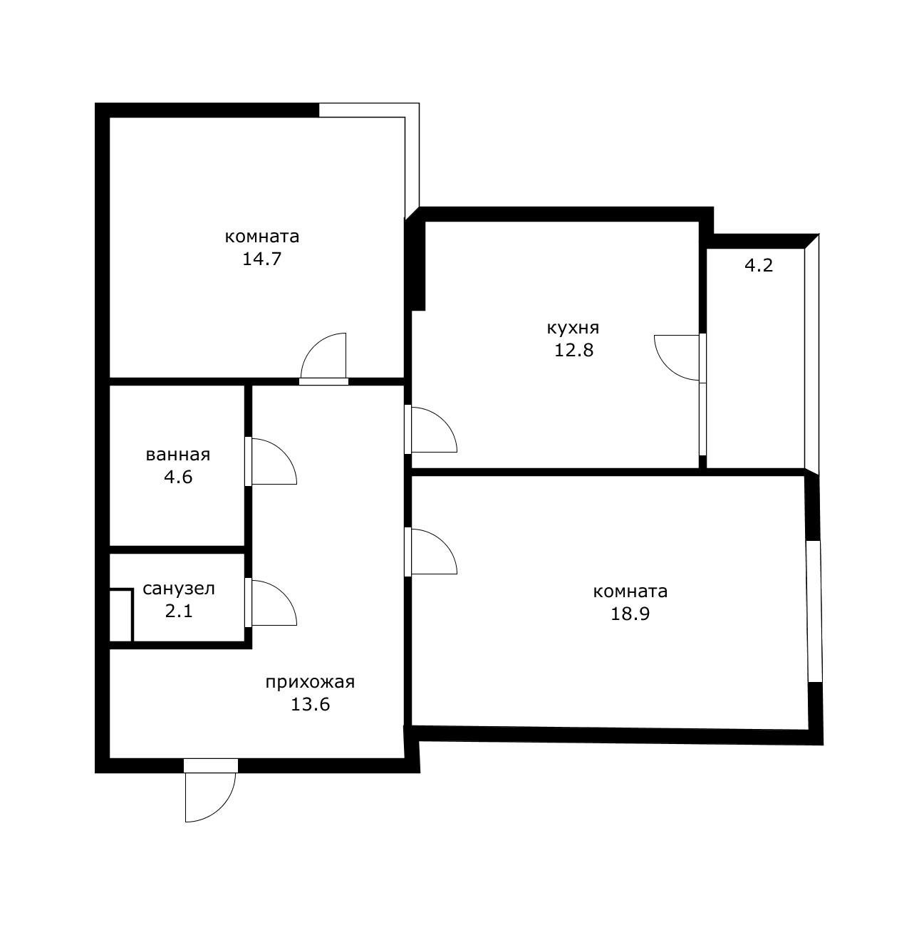 Фото №16: 2-комнатная квартира 70 м² - Краснодар, Карасунский внутригородской округ, мкр. Гидростроителей, ул. Автолюбителей, 52/5