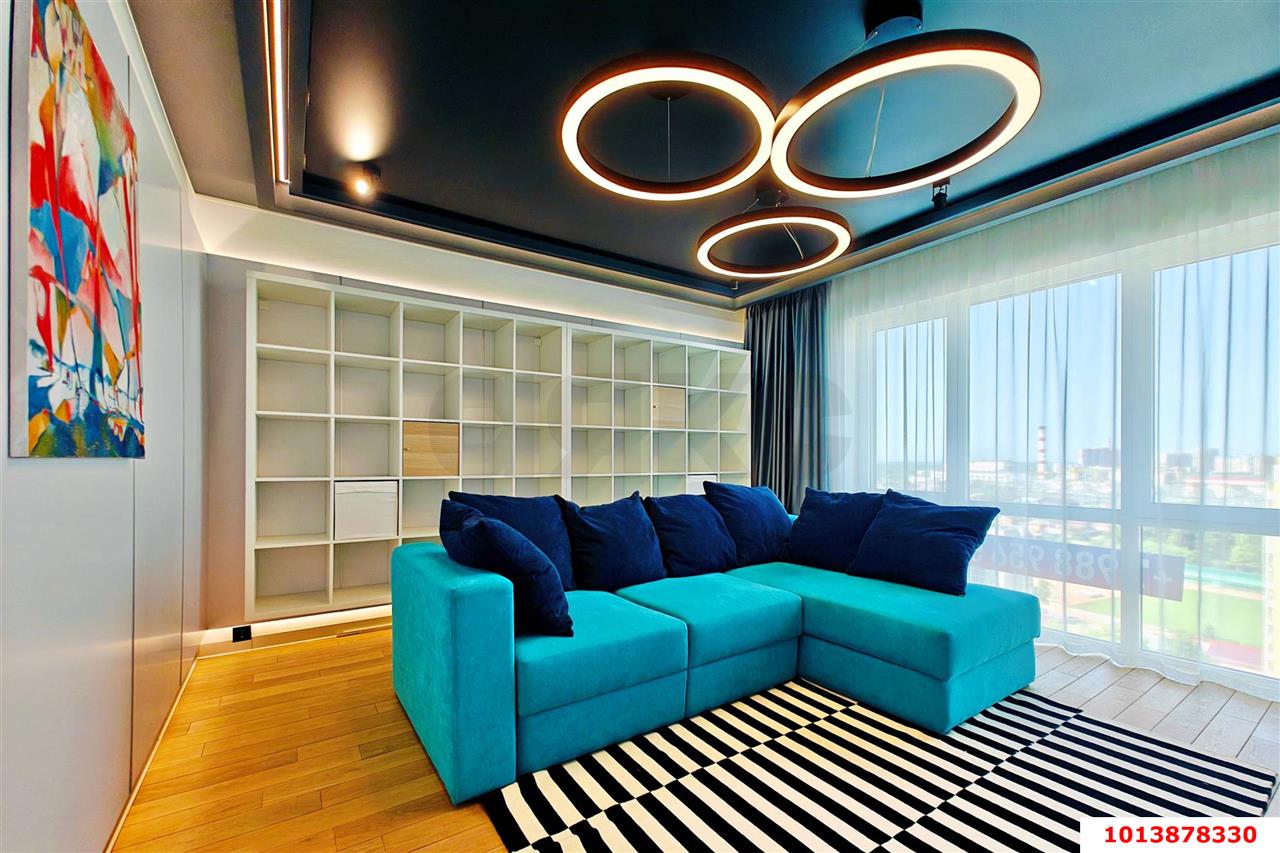 Фото №6: 2-комнатная квартира 80 м² - Краснодар, Камвольно-суконный Комбинат, ул. Онежская, 1