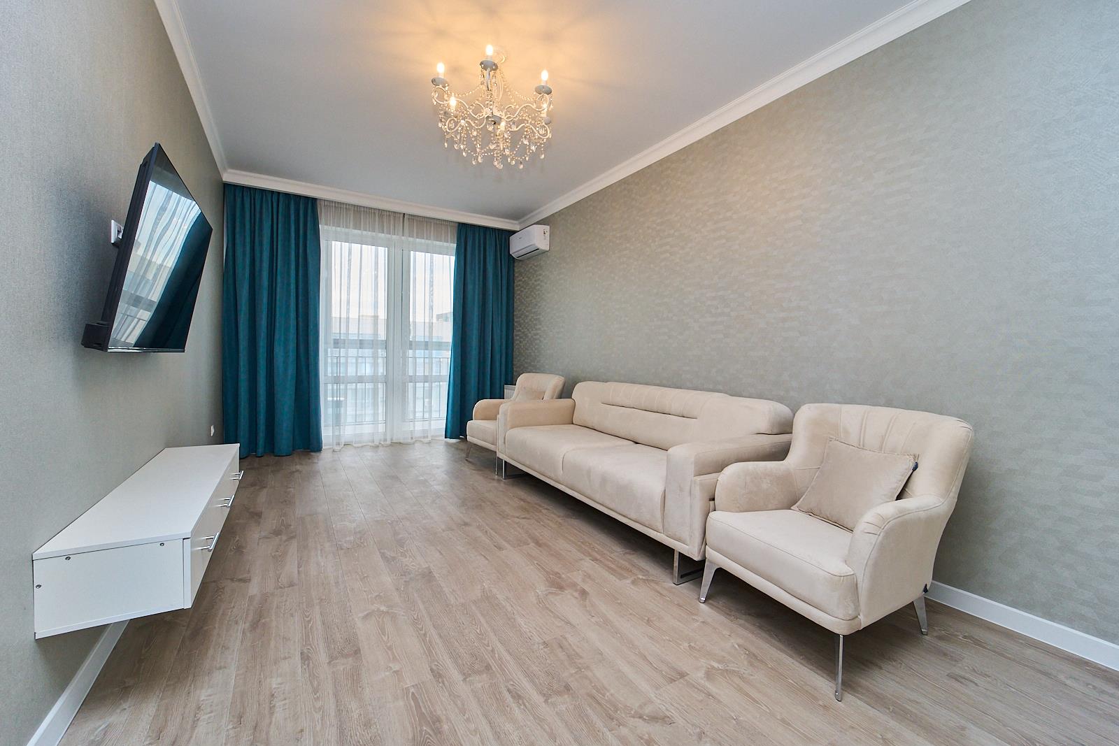 Фото №17: 2-комнатная квартира 68 м² - Краснодар, Карасунский внутригородской округ, Хлопчато-бумажный Комбинат, мкр. жилой комплекс Аквамарин, ул. Уральская, 75к2