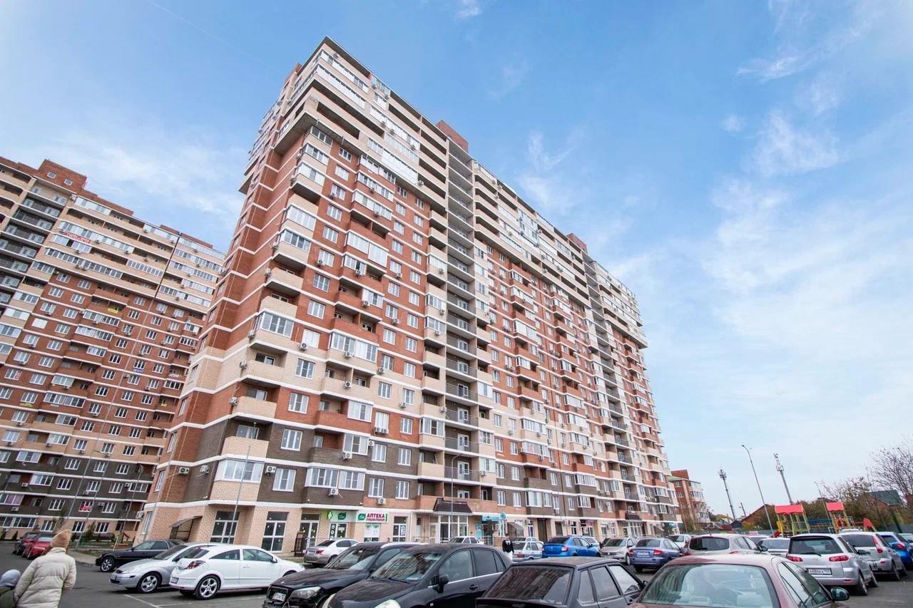 Фото №6: 1-комнатная квартира 38 м² - Краснодар, Прикубанский внутригородской округ, Калинино, Завод Радиоизмерительных Приборов, мкр. ЖК Акварели-2, ул. Тепличная, 62/1к4