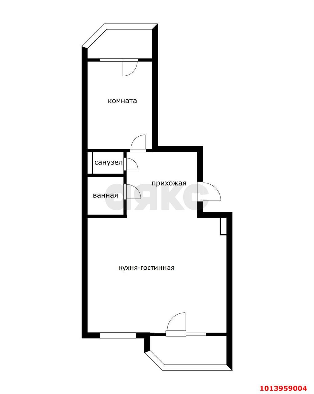 Фото №19: 2-комнатная квартира 57 м² - Краснодар, Панорама, ул. Восточно-Кругликовская, 28/2