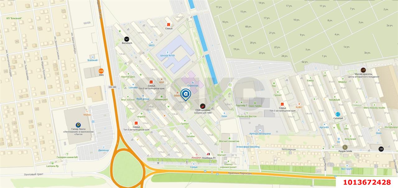 Фото №8: Коммерция 64 м² - Краснодар, Прикубанский внутригородской округ, Славянский, мкр. Светлоград, ул. Красных Партизан, 1/4к11