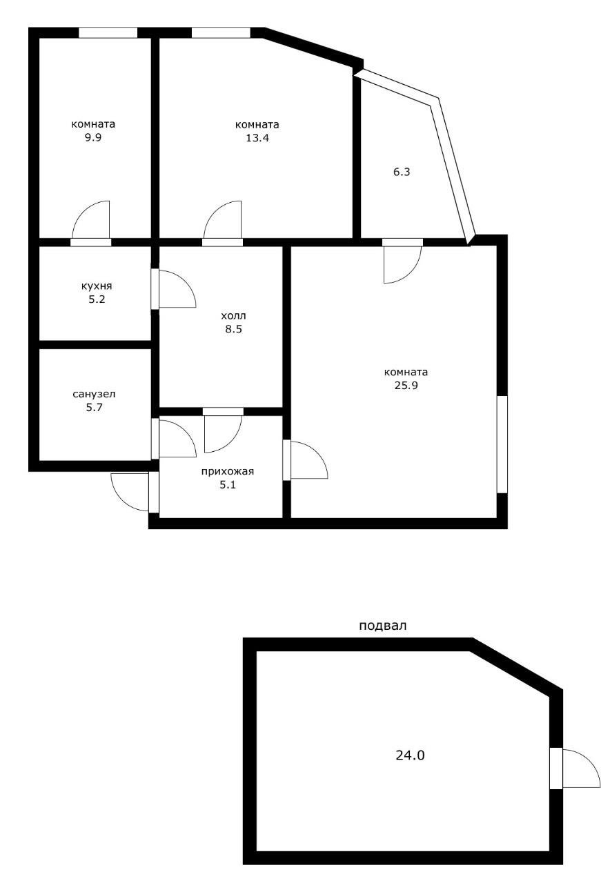 Фото №12: 3-комнатная квартира 104 м² - Краснодар, ул. Ставропольская, 45/2