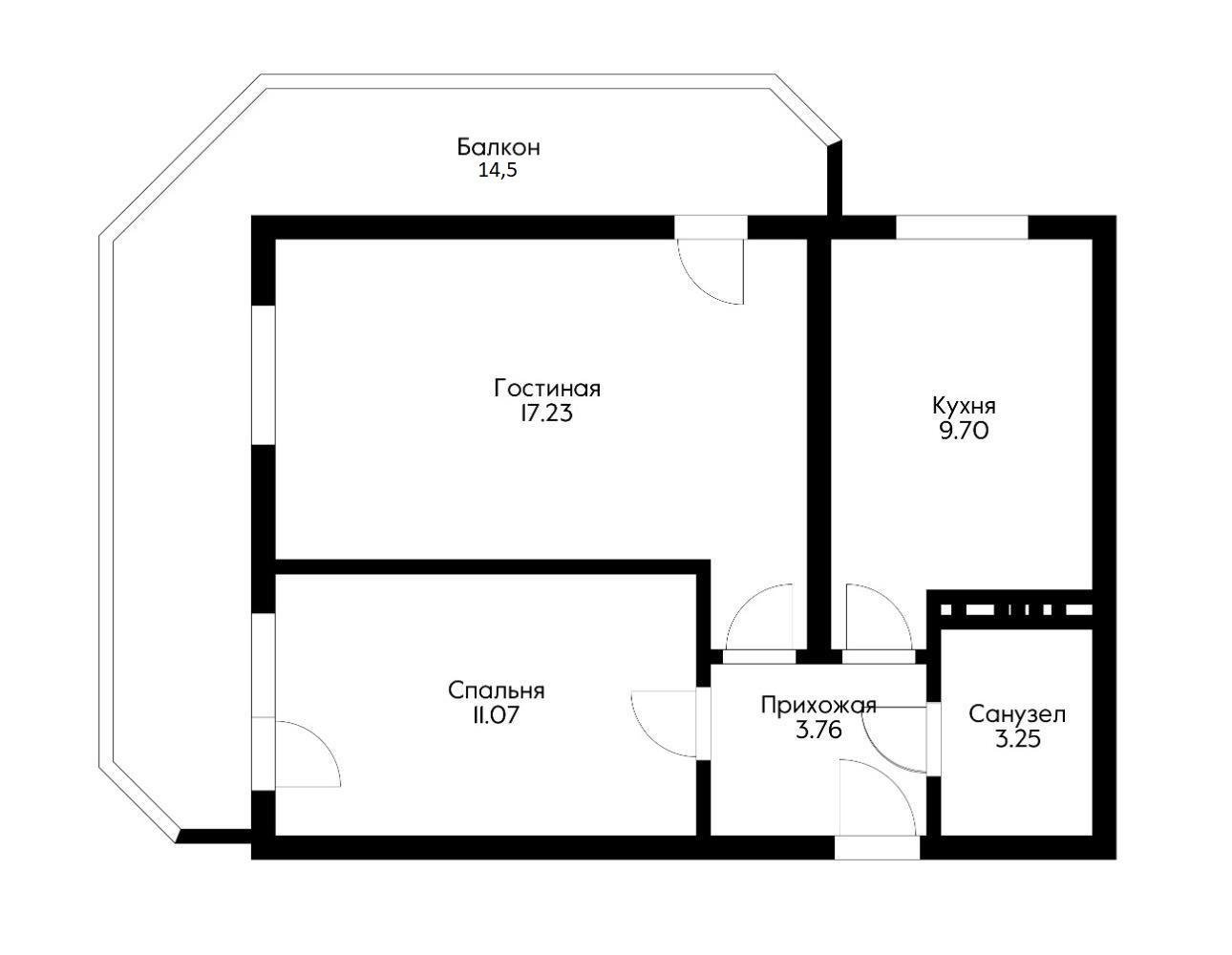 Фото №2: 2-комнатная квартира 62 м² - Краснодар, Прикубанский внутригородской округ, мкр. Восточно-Кругликовский, ул. Черкасская, 58/2