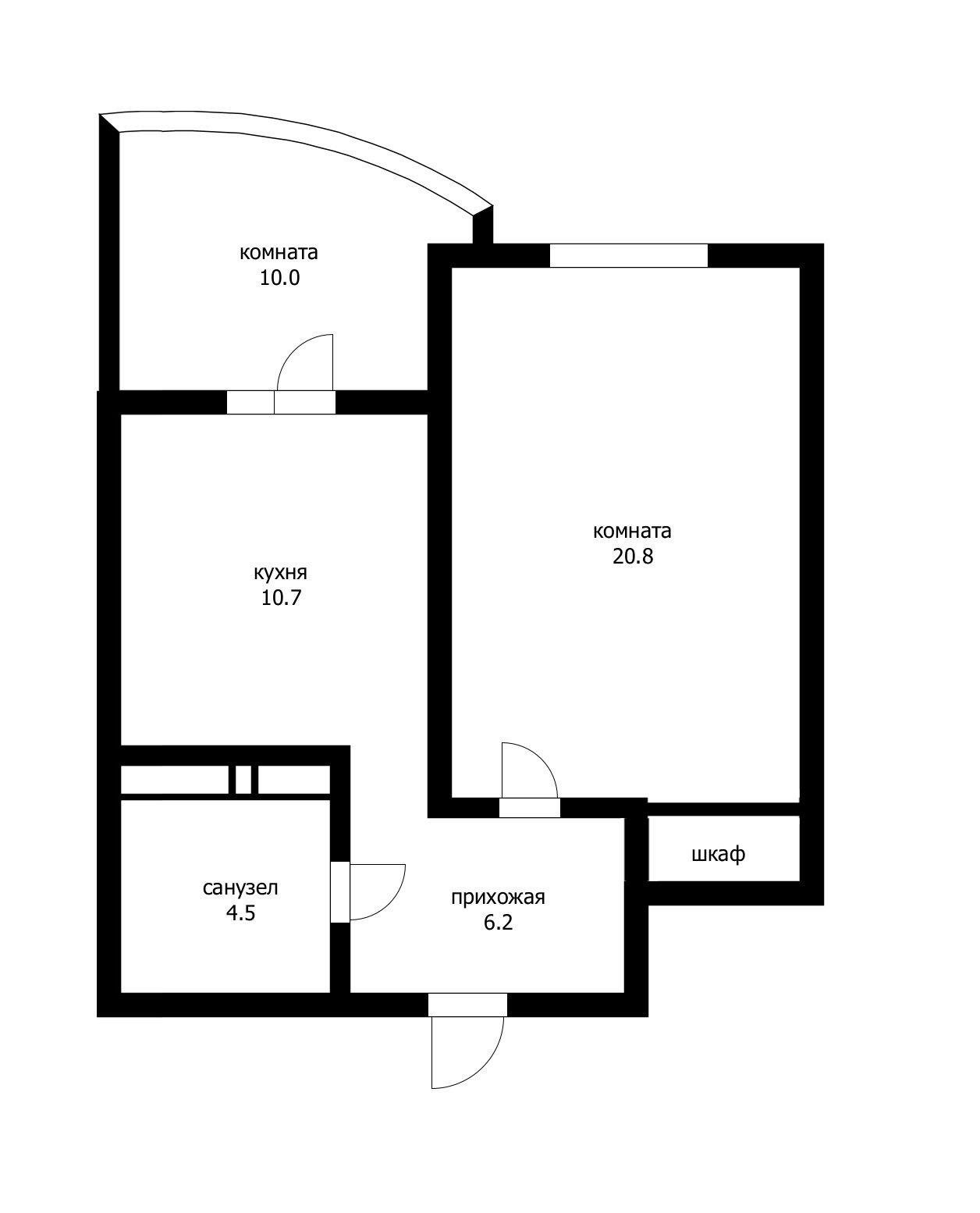 Фото №13: 2-комнатная квартира 52 м² - Краснодар, Западный внутригородской округ, мкр. Кожзавод, ул. Минская, 118/2