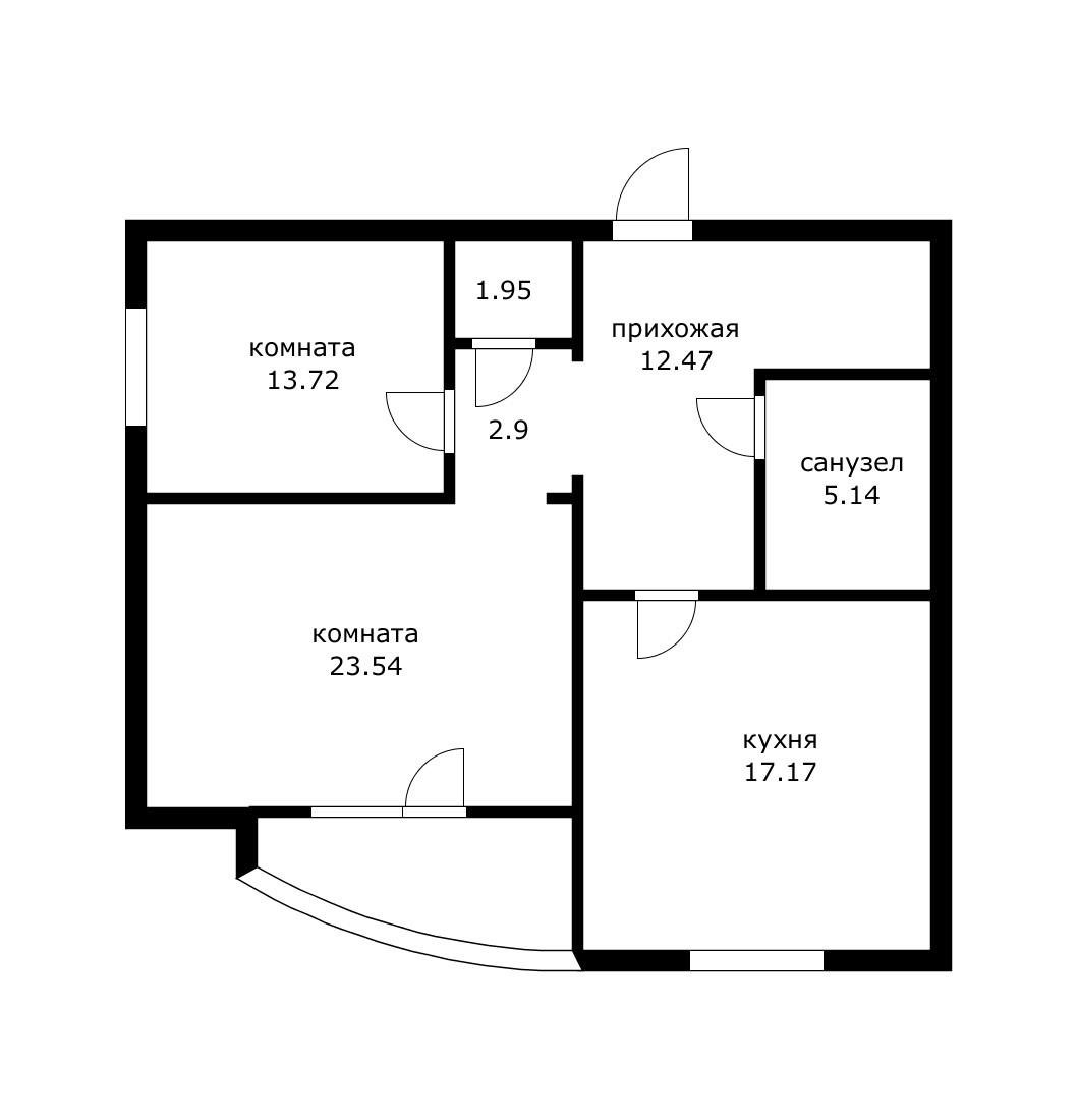 Фото №10: 2-комнатная квартира 80 м² - Краснодар, ул. Вологодская, 19