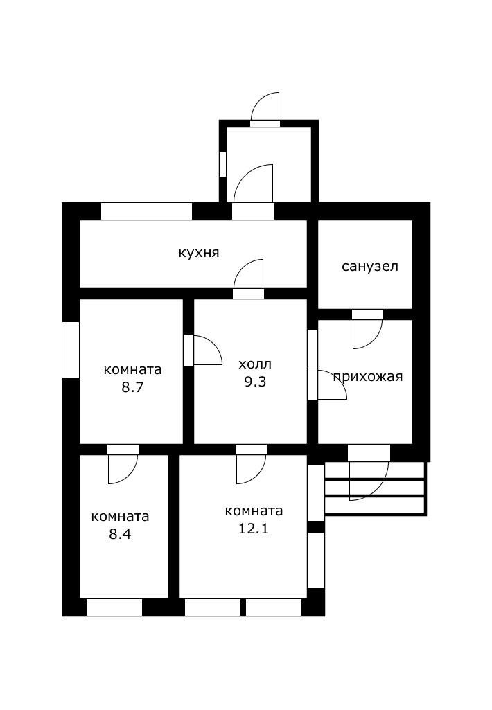 Фото №7: Дом 66 м² + 19 сот. - Старокорсунская, мкр. Карасунский внутригородской округ, ул. Чонгарская, 62