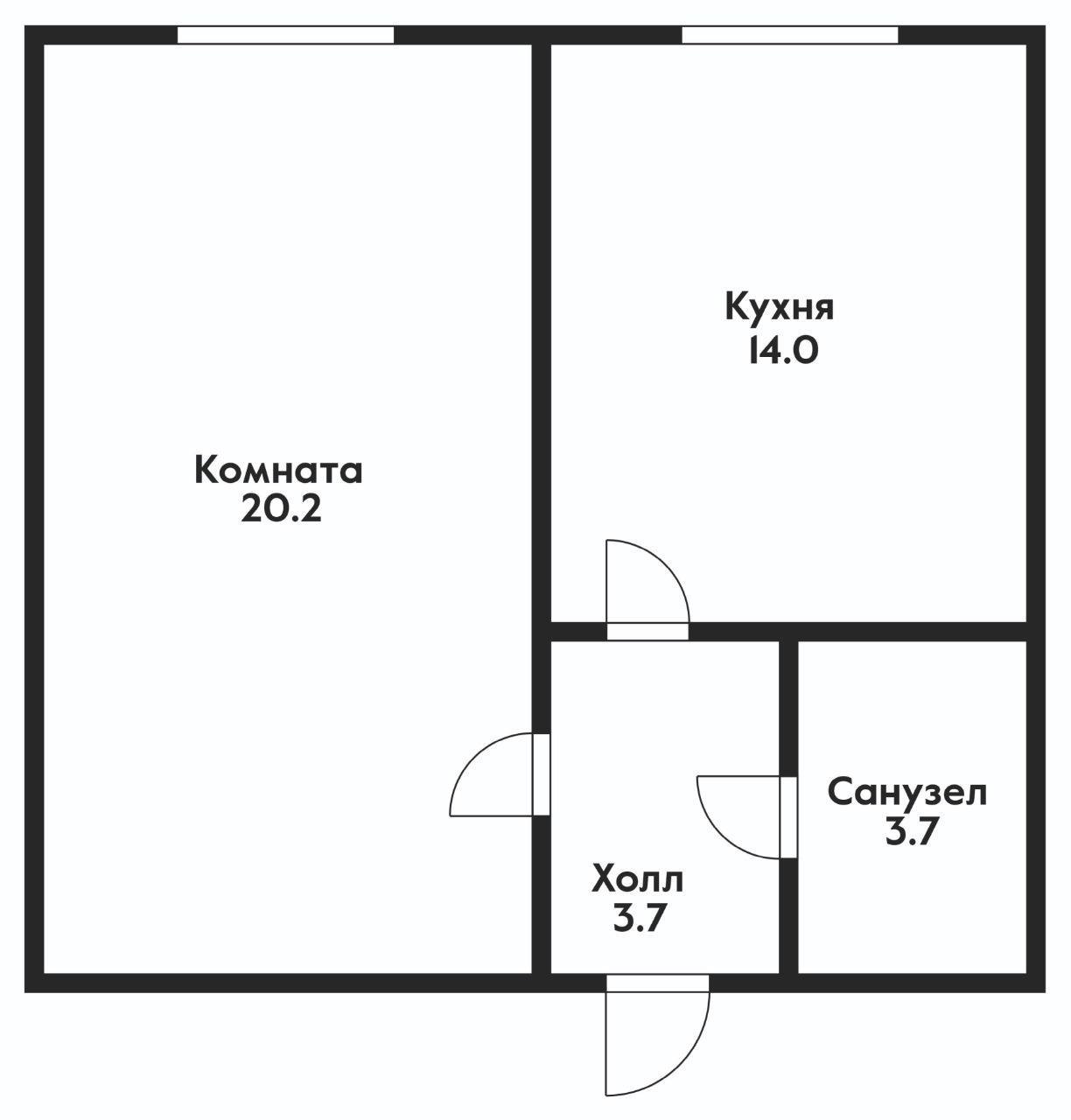 Фото №12: 1-комнатная квартира 41 м² - Новая Адыгея, мкр. жилой комплекс Мега-Победа 2, ул. Песочная, 1к4