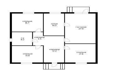 Фото №2: Дом 118 м² - Старокорсунская, мкр. ДНТ Прибрежный, ул. 8-я Викторианская, 9