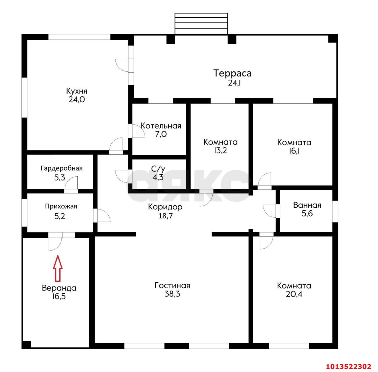 Фото №15: Дом 198 м² + 6.03 сот. - Ленина, Карасунский внутригородской округ, мкр. территория ДНТ Виктория, ул. Парковая, 7