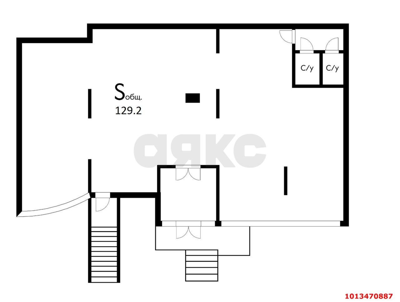 Фото №10: Коммерция 129 м² - Краснодар, Прикубанский внутригородской округ, Завод Радиоизмерительных Приборов, жилой комплекс Времена Года 3, мкр. имени Петра Метальникова, ул. Цезаря Куникова, 24к1