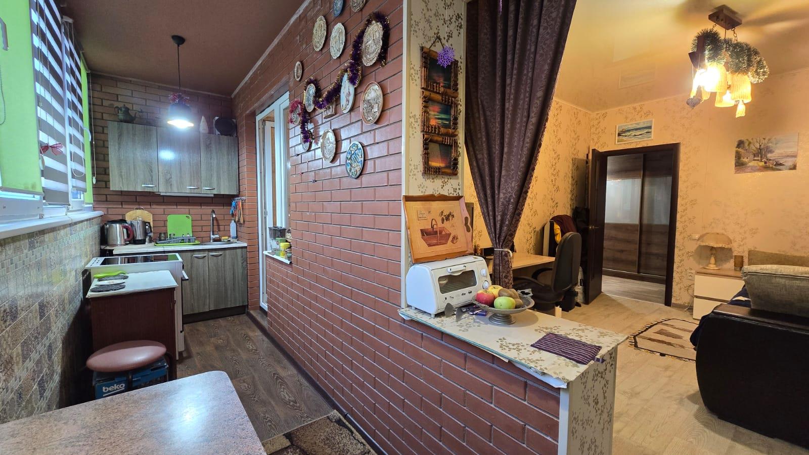 Фото №1: 1-комнатная квартира 43 м² - Российский, мкр. Прикубанский внутригородской округ, ул. Измаильская, 16