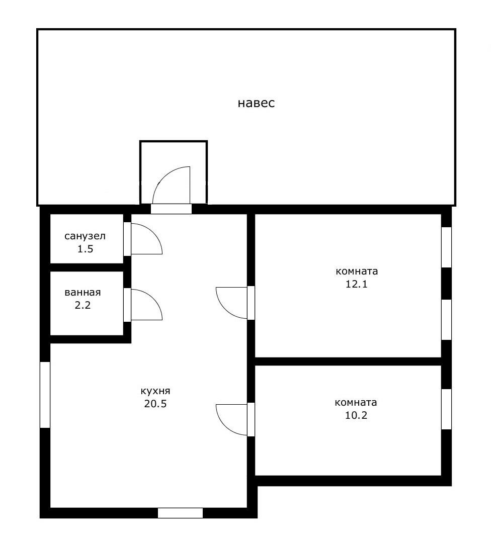 Фото №2: Дом 46 м² + 7.45 сот. - Краснодар, ул. Стасова, 13