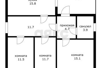 Фото №2: Дом 98 м² - Авангард, мкр. Прикубанский внутригородской округ, ул. Садовая, 141