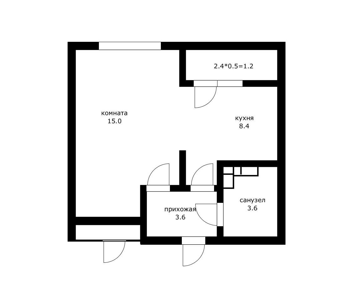 Фото №11: 1-комнатная квартира 33 м² - Краснодар, Карасунский внутригородской округ, жилой комплекс Марсель-2, ж/р Новознаменский, ул. Войсковая, 22