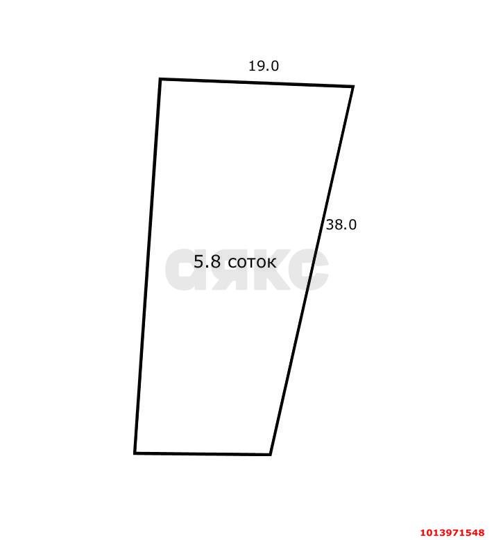 Фото №4: Земельный участок под ИЖС 5.82 сот. - Краснодар, Славянский, ул. имени Толбухина, 13