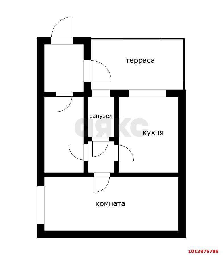 Фото №9: Часть дома 30 м² + 1.7 сот. - Краснодар, Западный внутригородской округ, ул. Михаила Власова, 282