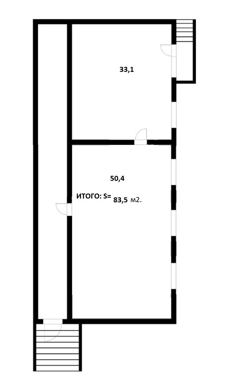Фото №10: Коммерция 50 м² - Российский, мкр. Прикубанский внутригородской округ, ул. имени В.М. Комарова, 58